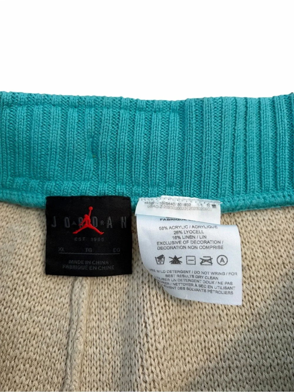 Jordan X union X bephies beauty supply diamond XL shorts